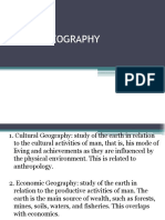 Human Geography Explained With Focus On Cultural, Economic, Social And Political Studies