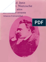 Curt Paul Janz. Friedrich Nietzsche. Una biografia. vol III. Alianza