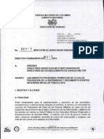 Directiva Premanente N 015 2014