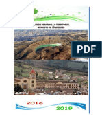 Plan de Desarrollo Territorial Municipio de Túquerres 2016 - 2019 PDF