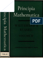 Whitehead A. N., Russell B. - Principia Mathematica. Volume II (1963)