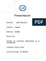 5ta Tarea de Metodologia de La Investigacion