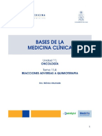 Reacciones Adversas A Quimioterapia PDF