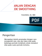 Peramalan Dengan Metode Smoothing