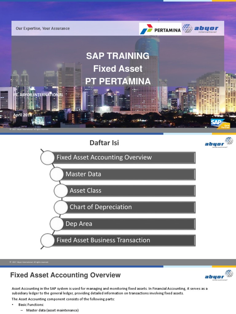 Configuration Fi Fixed Asset | PDF | Depreciation | Business