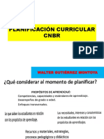 Planificación Curricular CNBR