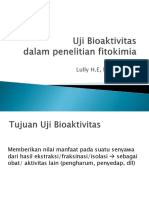 Uji Bioaktivitas