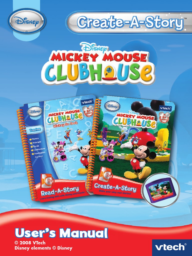Create A Story Mickey Mouse Clubhouse PDF | PDF | Electromagnetic ...