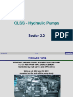 CLSS Hydraulic Pump Section 2.2