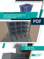 Brochure Diseño Geotecnico y Estructural de Sistemas de Cimentacion para Edificaciones