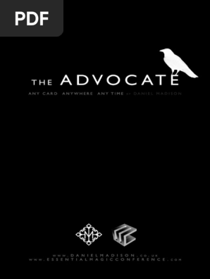 Daniel Madison - Advocate PDF | PDF