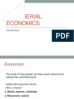 Managerial Economics