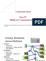 Efficient Multicast Communication Without IP Layer Support