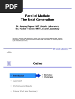 Parallel Matlab: The Next Generation