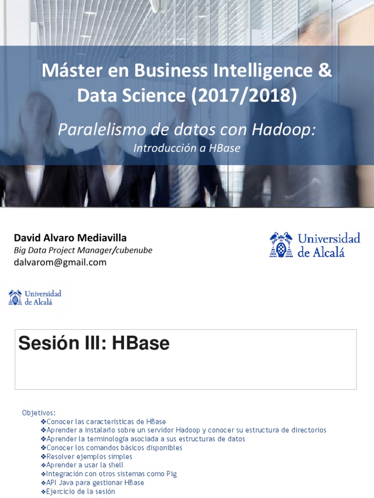 Introducción a HBase en Big Data | PDF | Apache Hadoop | Java (lenguaje ...