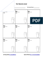 Plant Observation Journal