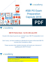 #SBI PO Exam Preparation Capsule 2018