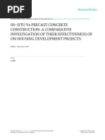 Alice Lungu In-Situ Vs Precas Concrete Construction. UG Thesis 1996