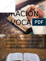 Oración Vocal