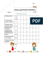 Evaluation Criteria Example