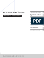 Manual Equipo de Sonido PDF