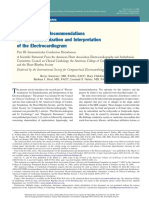 AHA/ACCF/HRS Recommendations For The Standardization and Interpretation of The Electrocardiogram