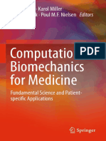 (VVI) Computational Biomechanics For Medicine - Fundamental Science and Patient-Specific Applications