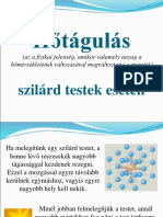 2 Szilárd Testek Hőtágulása