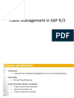 Travel Management in SAP