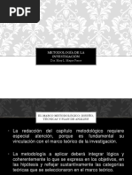 Diseño Metodologico