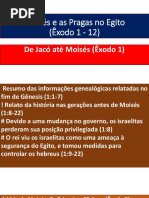 Moisés e as Pragas No Egito