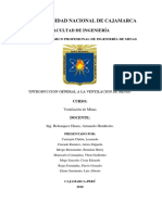 Ventilación de minas: Introducción general a la ventilación subterránea