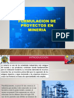 Formulacion de Proyectos Mineros