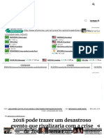 2018 Pode Trazer Um Desastroso Evento Que Rivalizaria Com a Crise de 2008, Alerta Eurasia - InfoMoney