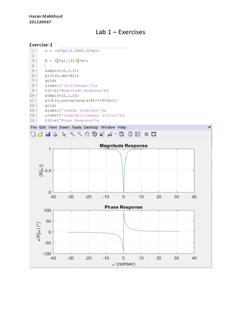 Lab 1 ExercisesHasan PDF