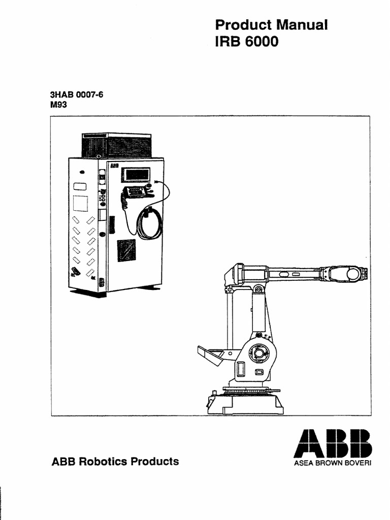 Irb 6000 M93 | PDF