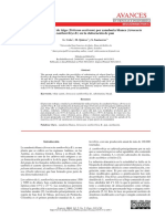 Sustitución parcial de trigo por zanahoria blanca en pan