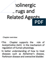 Cholinergic Drugs and Related Agents 