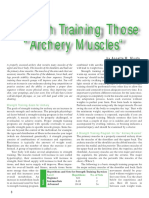 Strength Training Those "Archery Muscles"