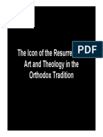 The Icon of The Resurrection Art and Theology in The Orthodox Tradition