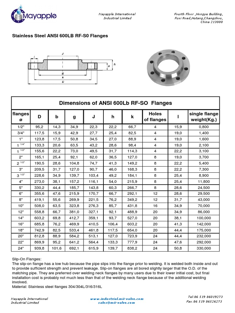 ansi-600lb-flange-dimensions-chart-pdf-pipe-fluid-conveyance-metals