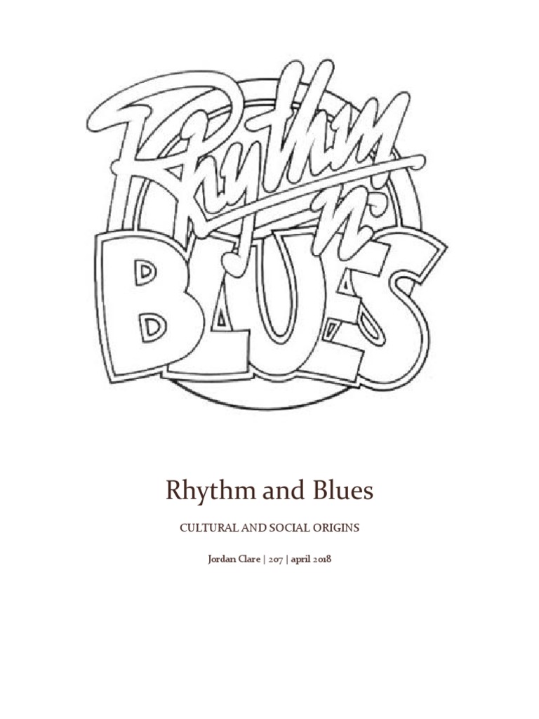 Rhythm and Blues Report PDF Rhythm And Blues Blues