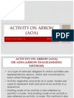 (AOA) Activity On Arrow