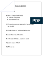 Final Report on Hybrid Composite Material by ARB Machine