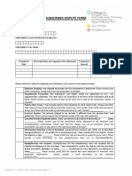 GCASH DISPUTE FORM