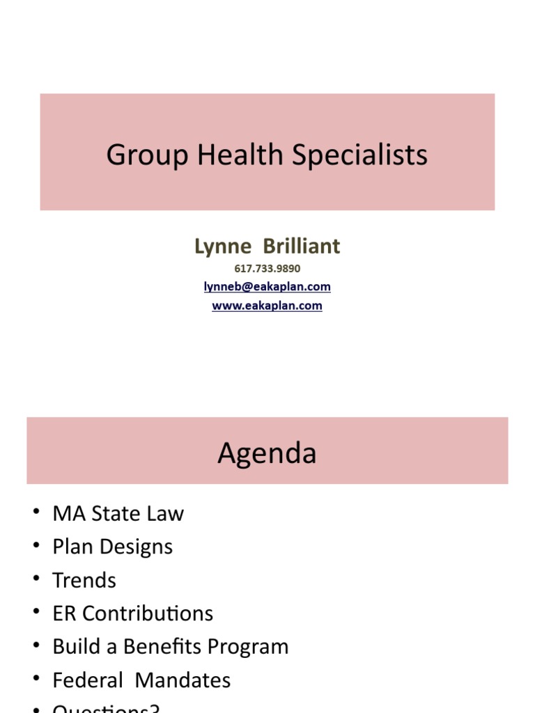 Health Benefits for Employers | PDF