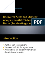 Uncovered Are as for a GRE Subject Maths