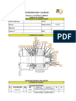 Check List Crawler Frame and Drive