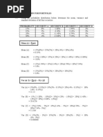 Risk and Return For Portfolio