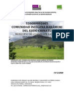 PMPM S20080802605 Comunidad Indigena de Chinatu
